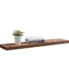 ACAZA Boekenplank van 100 cm lang - industrieel Design - Vintage bruin