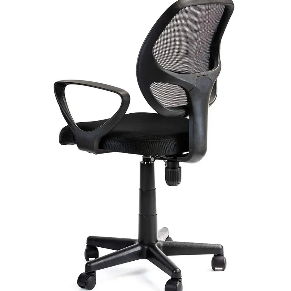 ACAZA Bureaustoel Buritos - Solide, Verstelbaar en Ergonomisch - Zwart