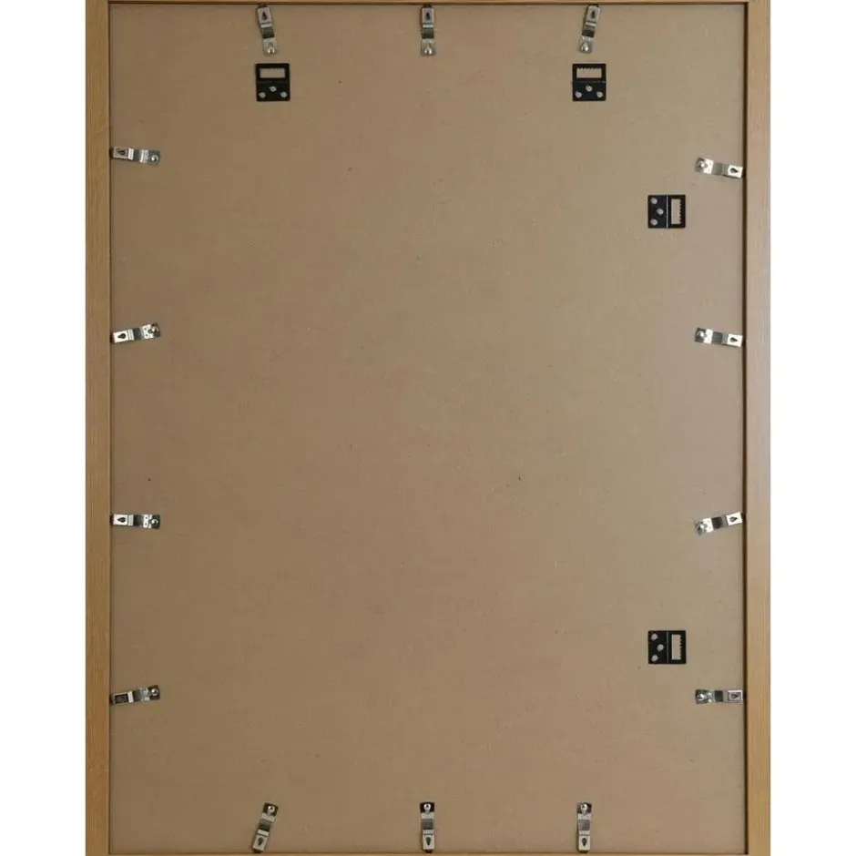 ACAZA Fotokader - Fotolijst van 60x80 cm - Warm Oak - MDF - Plexiglas