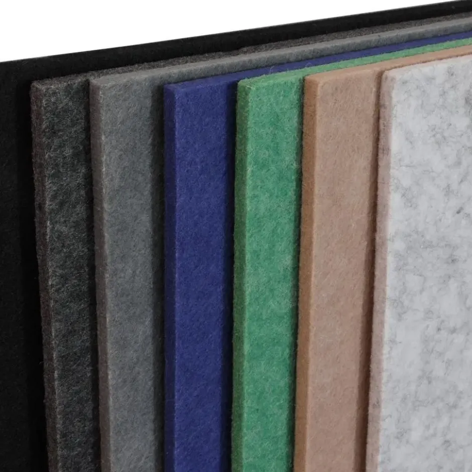 Akoestisch wandpaneel PET-vilt - 100x100 cm - Taupe