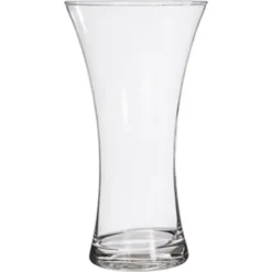 Alessandro bloemenvaas Venecia - transparant glas - H26 cm