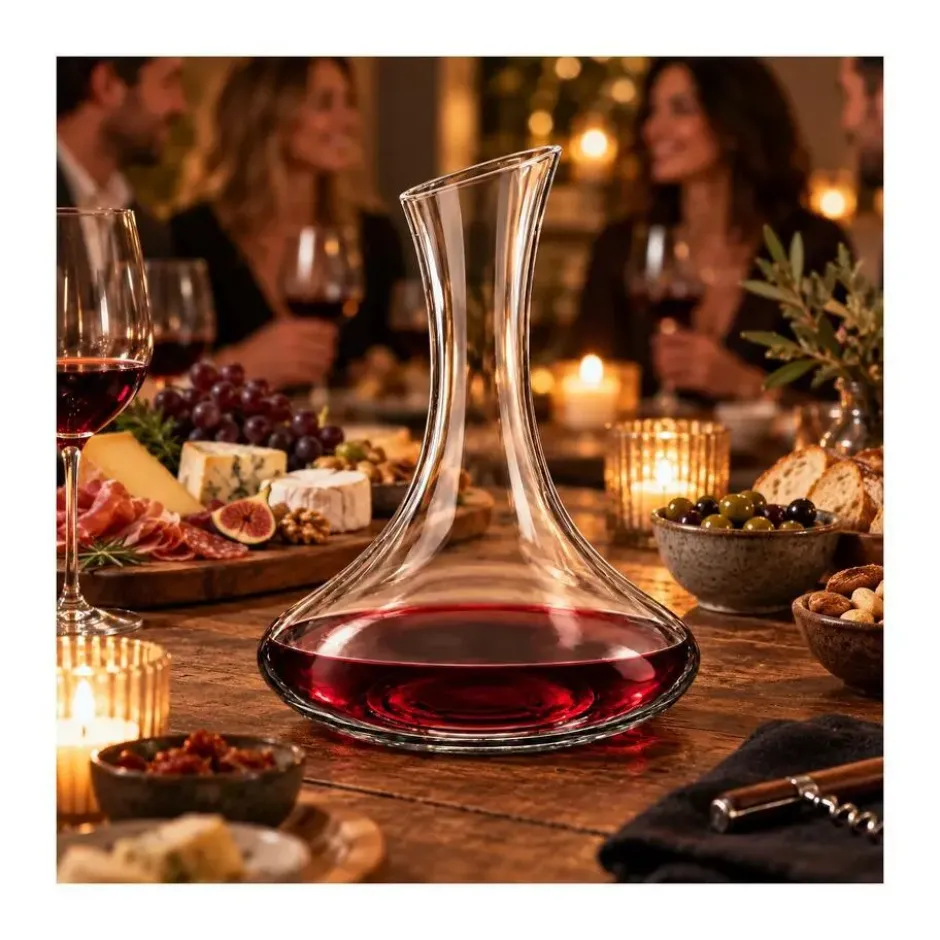 Alessandro Decanteer karaf - wijn - glas - 1.5 L - 16 x 23 cm