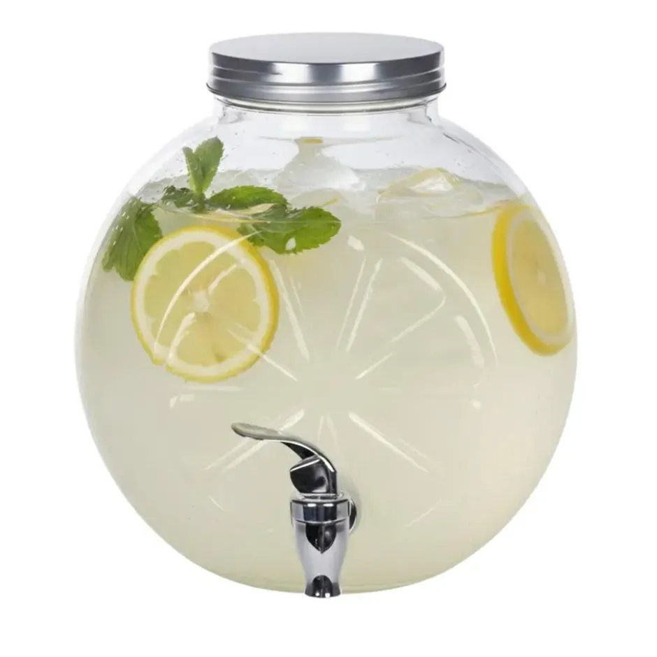 Alessandro Drankdispenser Citrus - glas - 5 liter