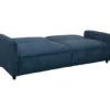 Alicia-Slaapbank 3-zitter in ribfluwelen blauw