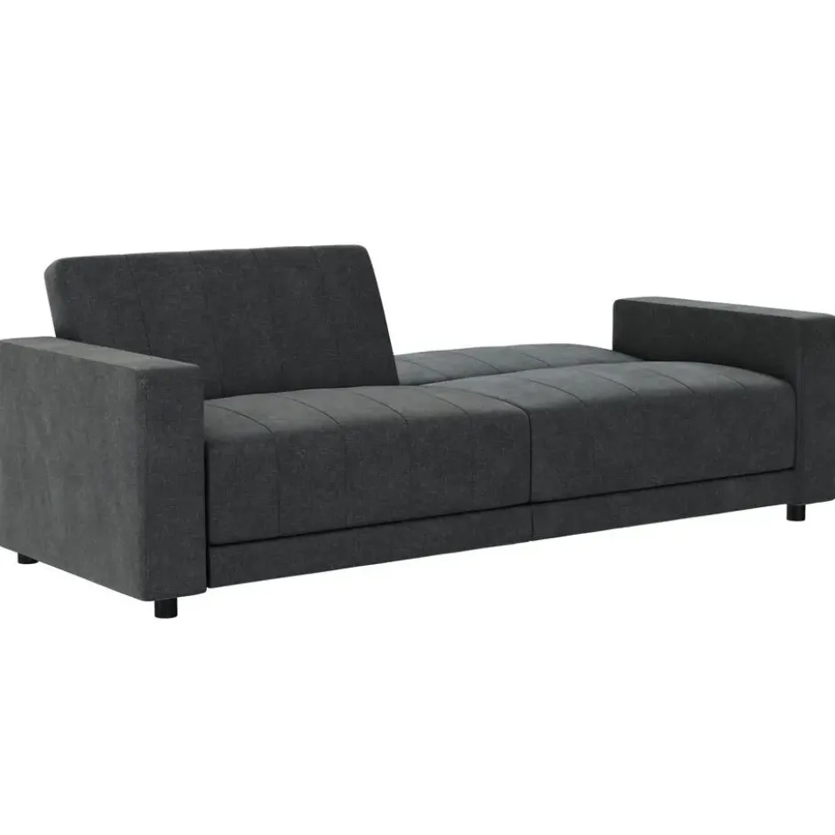 Allie II-Slaapbank 3-zitter in stof antraciet