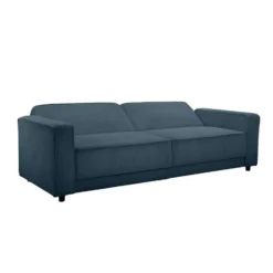 Allie - 3-zits slaapbank in blauw stof
