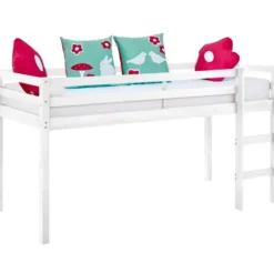 Alpi - Kinderverhoger 90x200 cm wit grenen
