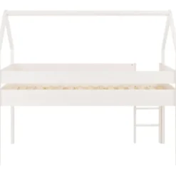 Alpi2 - Kinderverhoger 90x200 cm wit grenen