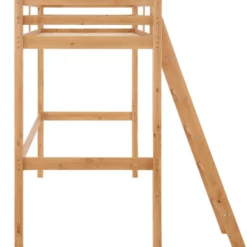 Alpi2 - Mezzanine bed 90x200 cm in grenen