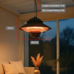 alpina Infrarood Terrasverwarmer 1500W