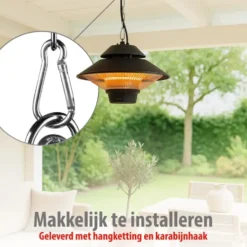 alpina Infrarood Terrasverwarmer 1500W