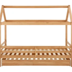 Alpi2 - Onderschuifbed 90x200 cm voor kinderen grenen
