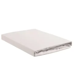 Ambiante Bamboo Cotton - Hoeslaken - 160x200 - Wit