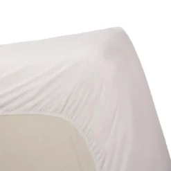 Ambiante Bamboo Cotton - Hoeslaken - 160x200 - Wit