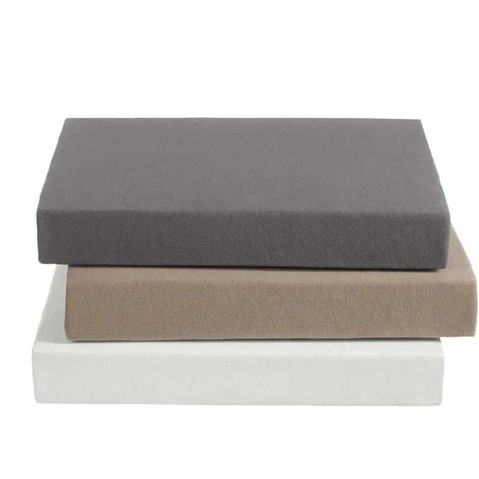 Ambiante Jersey - Topper Hoeslaken - 160x200/210/220 - Wit