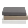 Ambiante Katoen - Splittopper Hoeslaken - 180x200/210 - Taupe