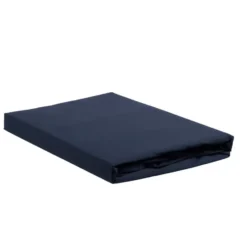 Ambiante Katoen - Splittopper Hoeslaken - 200x220 - Donker Blauw