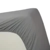 Ambiante Katoen - Topper Hoeslaken - 140x200 - Grijs