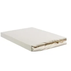 Ambiante Katoen - Topper Hoeslaken - 200x220 - Gebroken wit