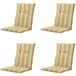 Amora - Kussen lage rug - Set van 4