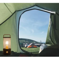 Anna Collection Camping tafellamp - zwart - binnen en buiten