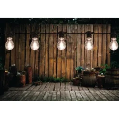 Anna's Collection Lichtsnoer - warm wit - LED - tuin - 10 meter