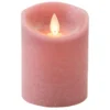 Anna's Collection Stompkaars - LED - antiek roze - H10 cm