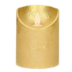 Anna's Collection Stompkaars - LED - goud - H10 cm