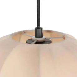 Anne Light & home Hanglamp Sable - creme - 28x150 cm