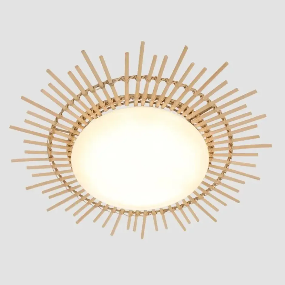 Anne Light & home Plafondlamp Aura - wit - 50x6 cm
