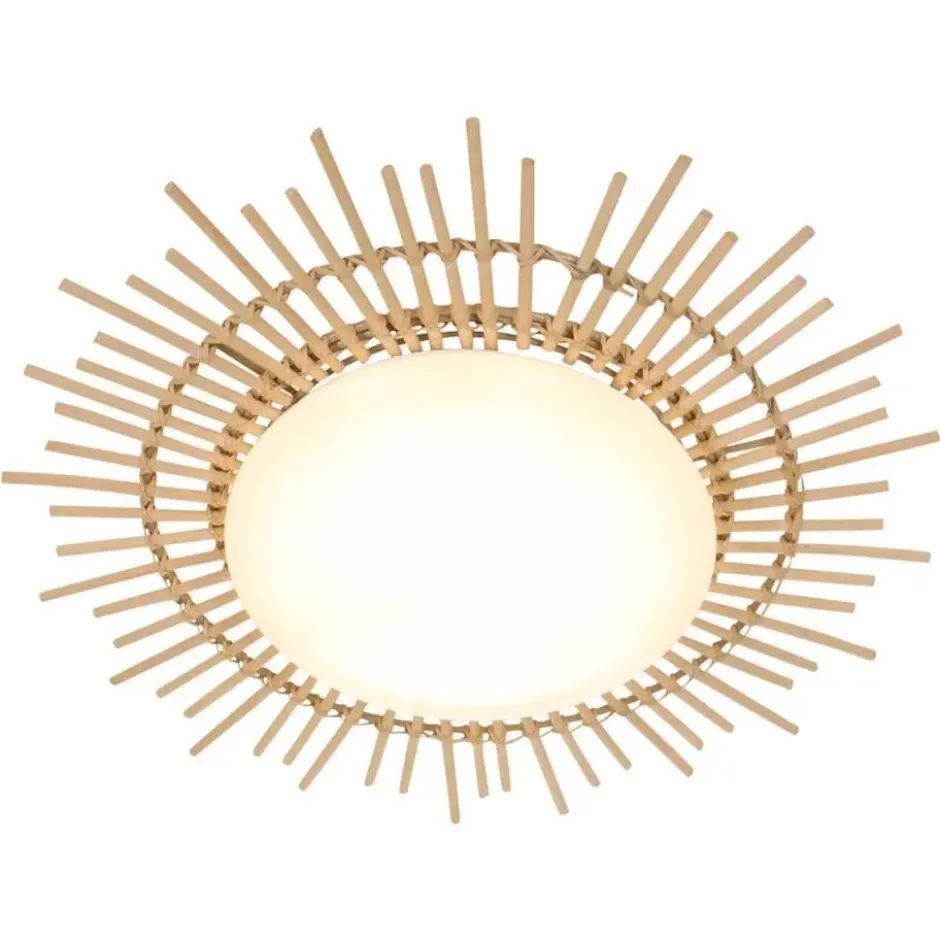 Anne Light & home Plafondlamp Aura - wit - 50x6 cm