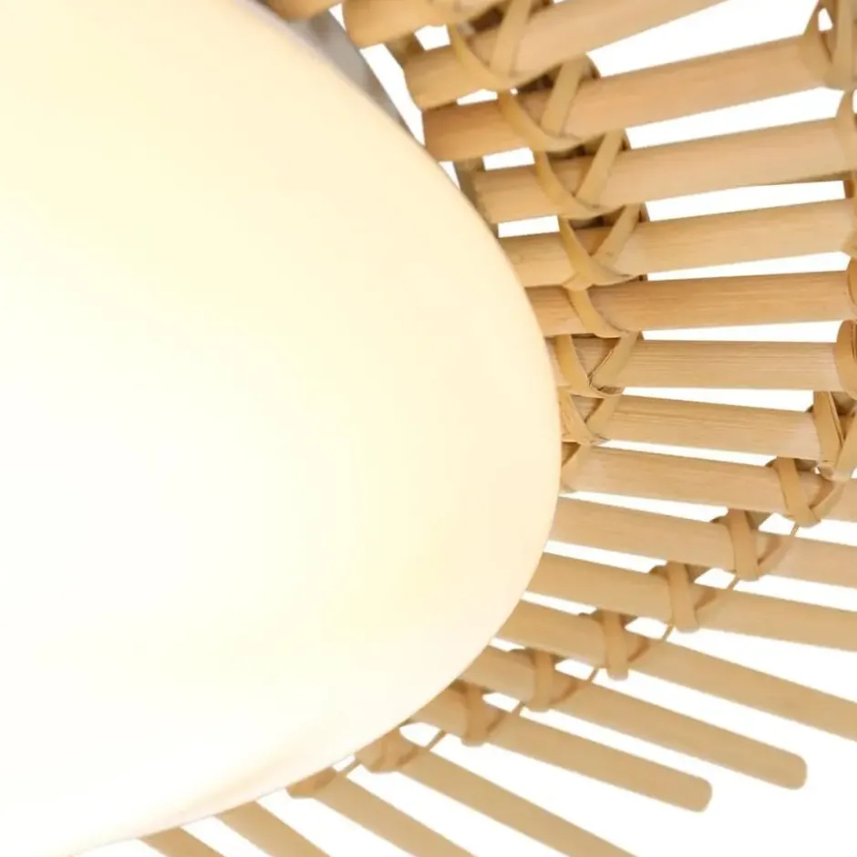 Anne Light & home Plafondlamp Aura - wit - 50x6 cm