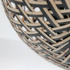 Anne Light & home Plafondlamp Maze - beige zwart - 42x22 cm