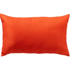 APOLLO - buitenkussen 30x50 cm - gestreept - Cherry Tomato - rood