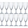 Arcoroc Champagneglazen - 12x - transparant - 150 ml - glazen