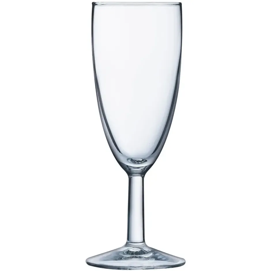 Arcoroc Champagneglazen - 12x - transparant - 150 ml - glazen