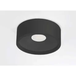 Artdelight Plafondlamp Orlando - zwart - 14x5 cm
