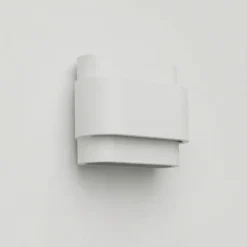 Artdelight Wandlamp Metz - 2 lichts - wit - 9x16 cm