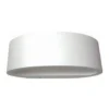 Artdelight Wandlamp Sharp - wit - 10x7 cm