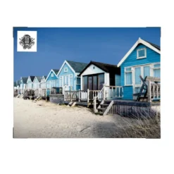 Art for the Home Buitencanvas Strandhuizen 70x50cm