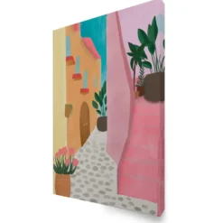 Art for the Home Buitencanvas Dromerige Laan 70x50cm