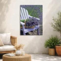 Art for the Home Buitencanvas Lavendel 70x50cm