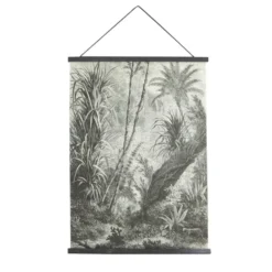 Art for the Home Jungle Amazone Textiel Poster 80x60 cm