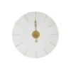 Art for the Home Klok Luxe wit en goud Hangende Klok Origami 60cm