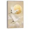 Art Frame Vogels onder de maan - 118 x 70 - Bruin