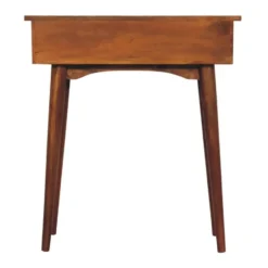 Artisan Furniture Massief Houten Halconsole, 2 Laden, Donkerbruin