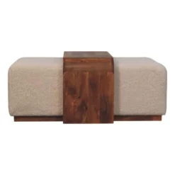 Artisan Furniture Massief hout Arden Bank Duo
