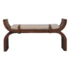Artisan Furniture Massief hout Stirrup Gebogen bank