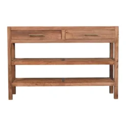 Artisan Furniture Massief Mangohouten Saffron rotan console