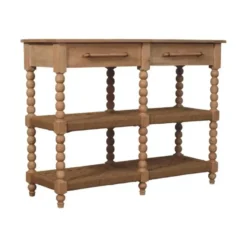 Artisan Furniture Massief Mangohouten Spindle sidetable